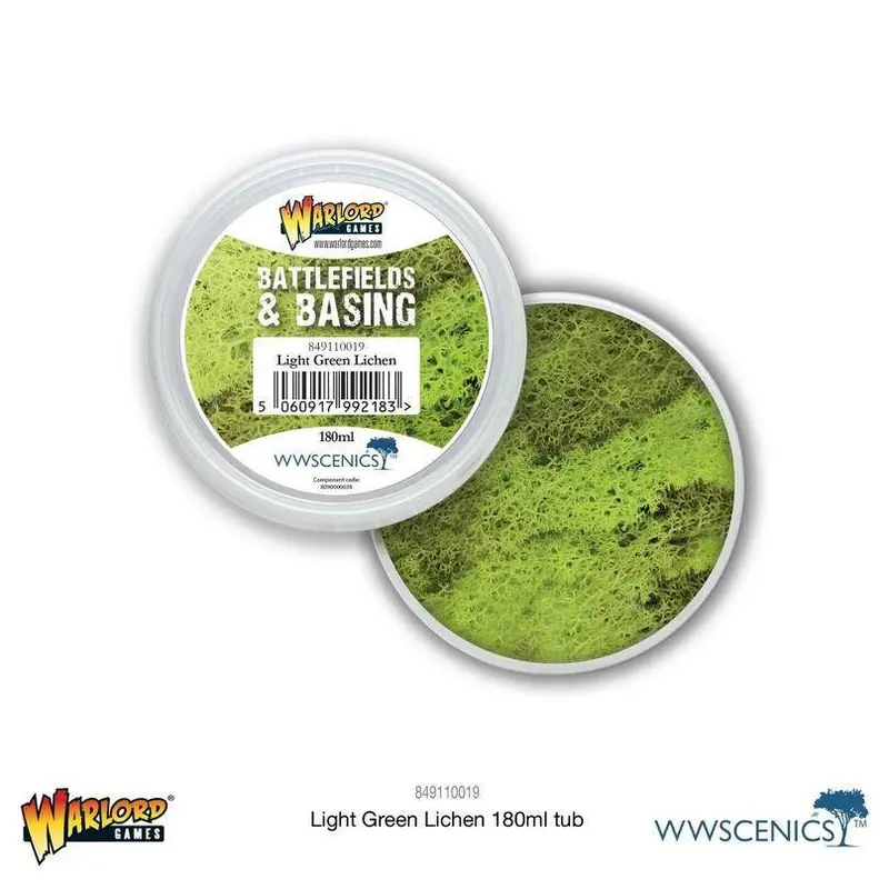 Battlefields & Basing – Light Green Lichen (180ml)