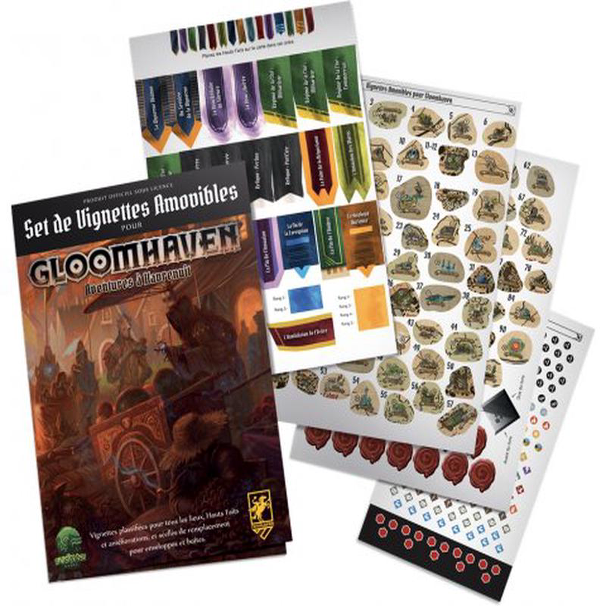 Gloomhaven  Removable Sticker Set