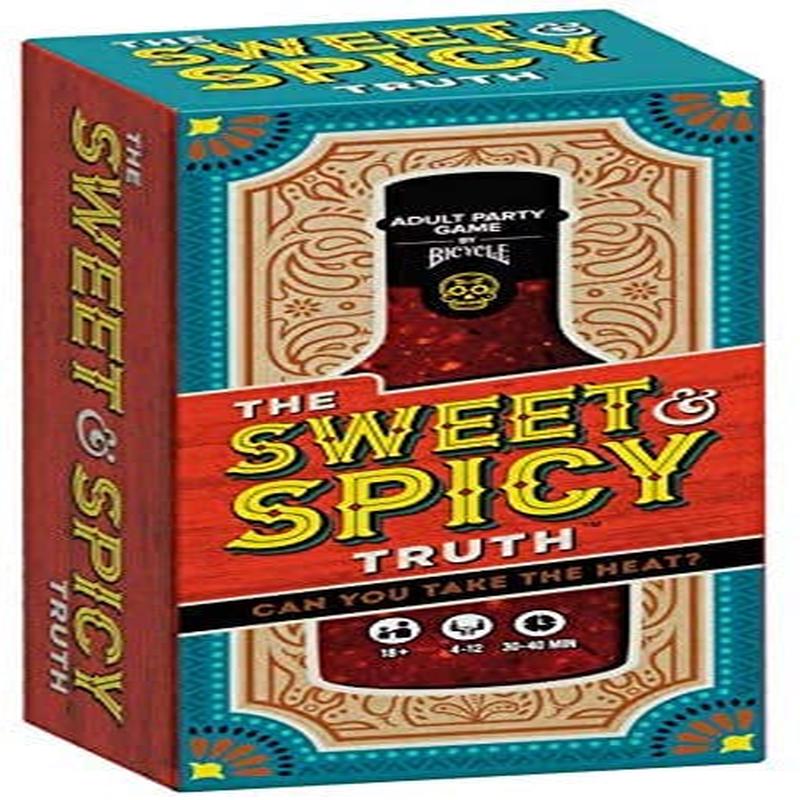 Sweet & Spicy Truth: Can You Take the Heat – Adult Party Game By Bicycle