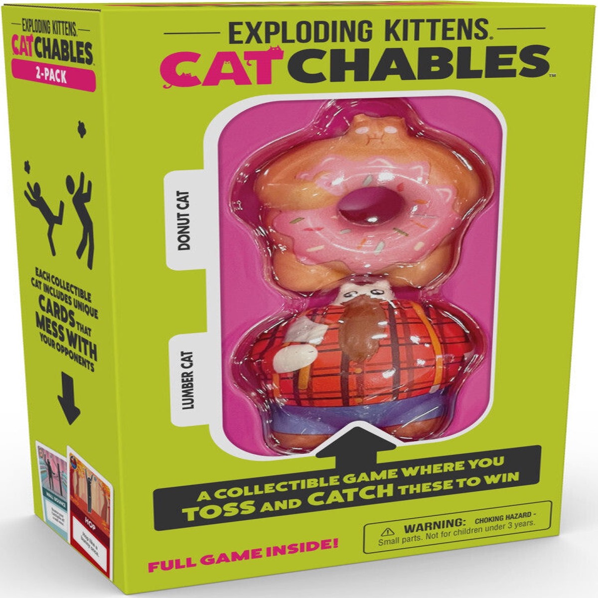 Catchables 2-Pack #1 – Donut and Lumber