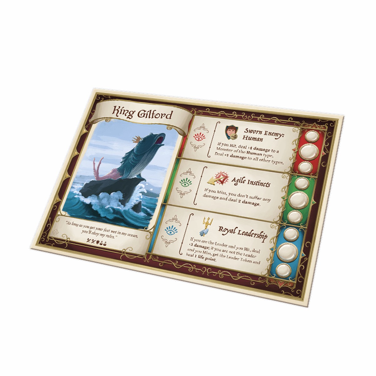 Dungeon Fighter King Gilford Hero Sheet