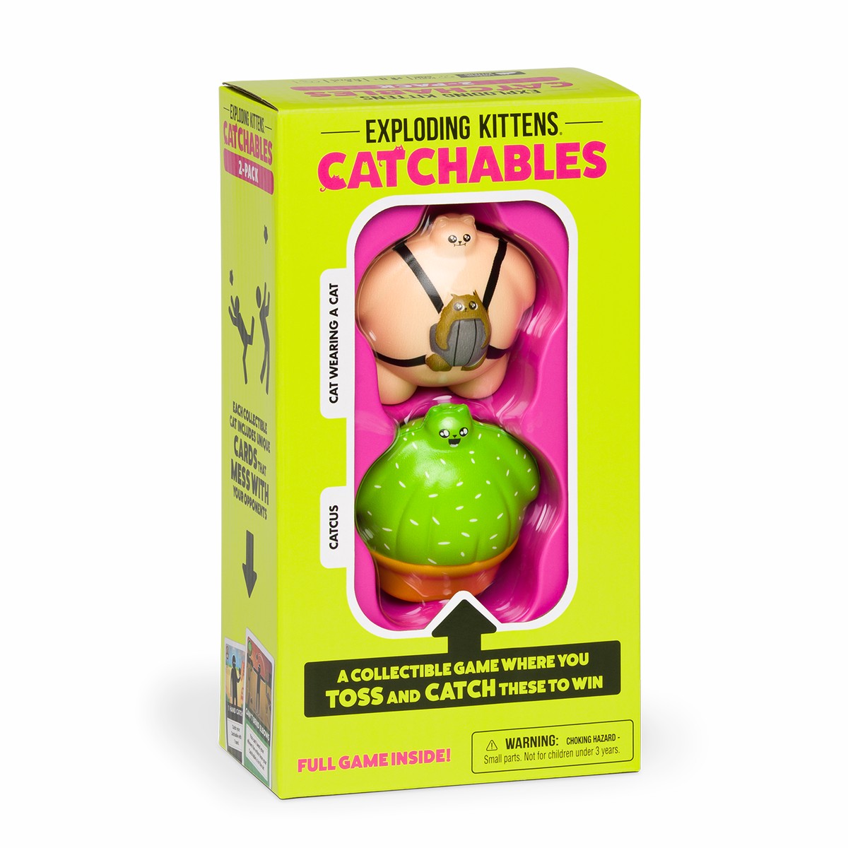 Catchables: #2 Cat Wearing A Cat & Catcus