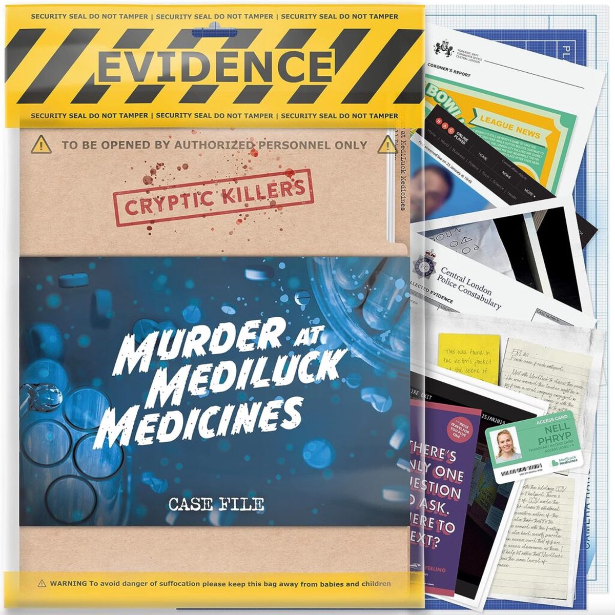 Crypt killers-Murder at mediluck medicines