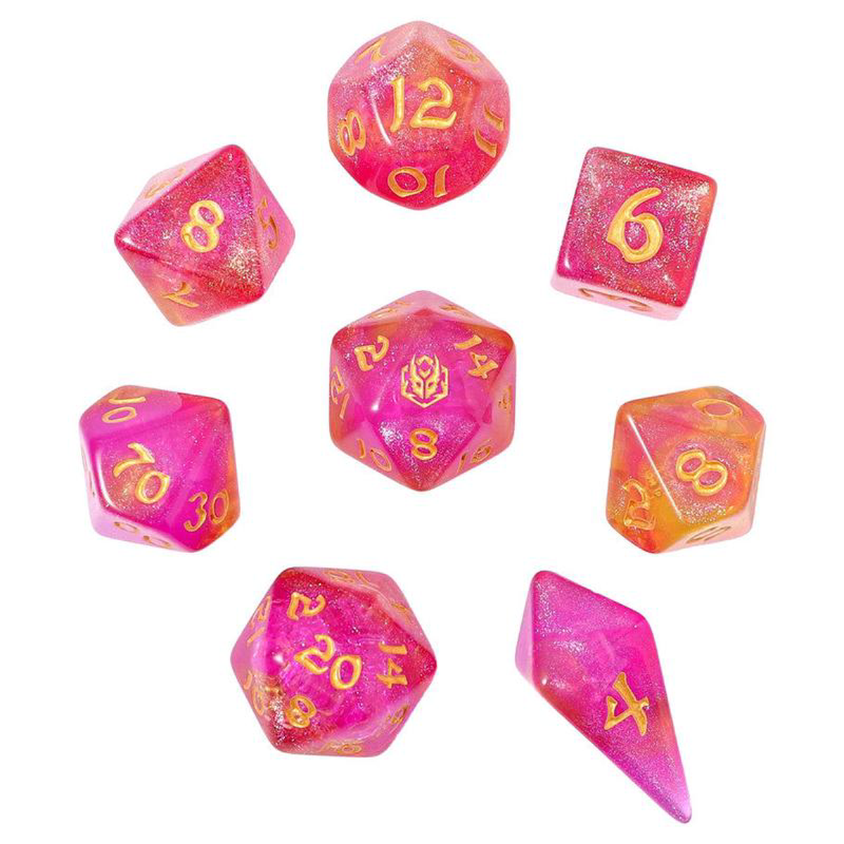 8-Set Wyrmforged Dice (13 Options)