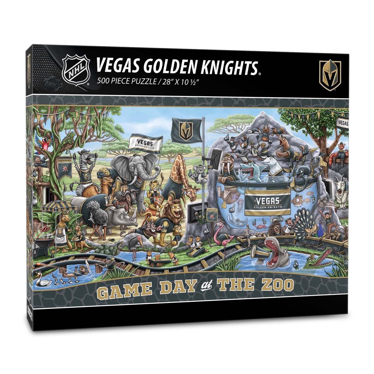 YouTheFan NHL Vegas Golden Knights Game Day at The Zoo 500pc Puzzle