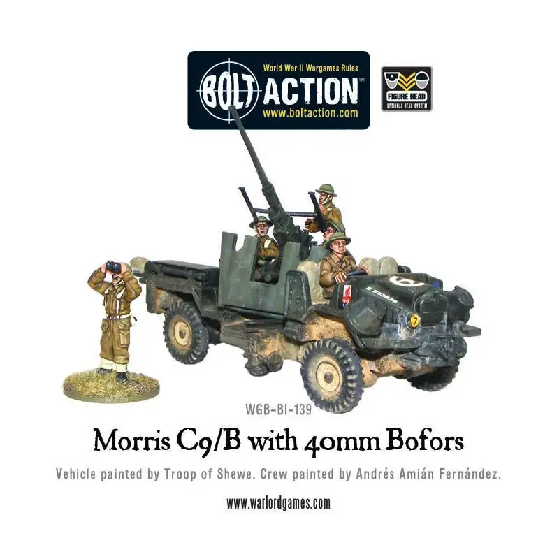 Morris C9/B with 40mm Bofors