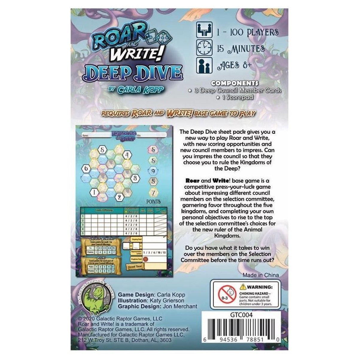 Roar and Write: Deep Dive
