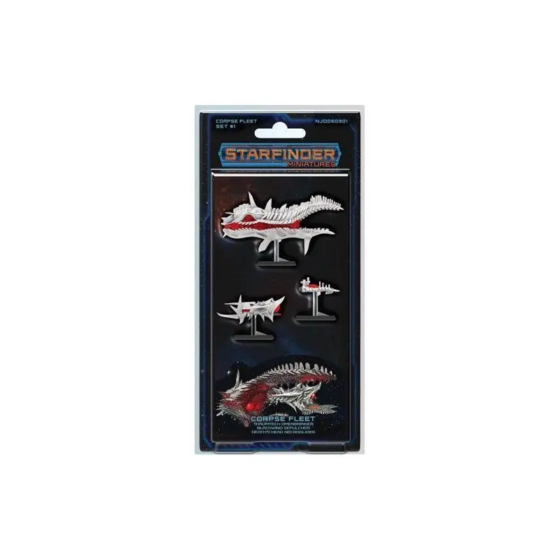 SALE Starfinder Pre Painted Miniatures Corpse Fleet Set 1