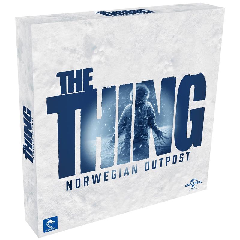Pendragon Studios: The Thing: Norwegian Outpost – Expansion To The Thing: Board Game, Horror Strategy Game, Ages 13+, 1-8 Players, 60-120 Min