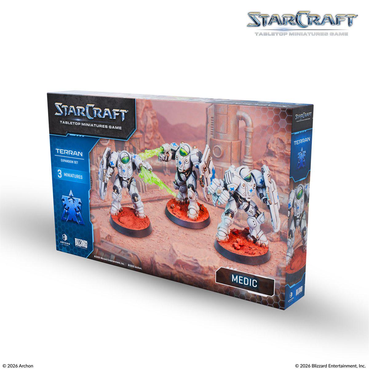 StarCraft: Tabletop Miniatures Game – Terran – Medic Expansion Set *PRE-ORDER*