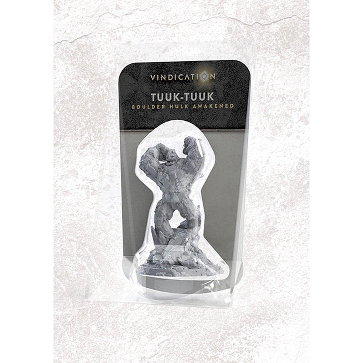 Vindication: Tuuk Tuuk Boulder Hulk Awakened Miniature in Clamshell