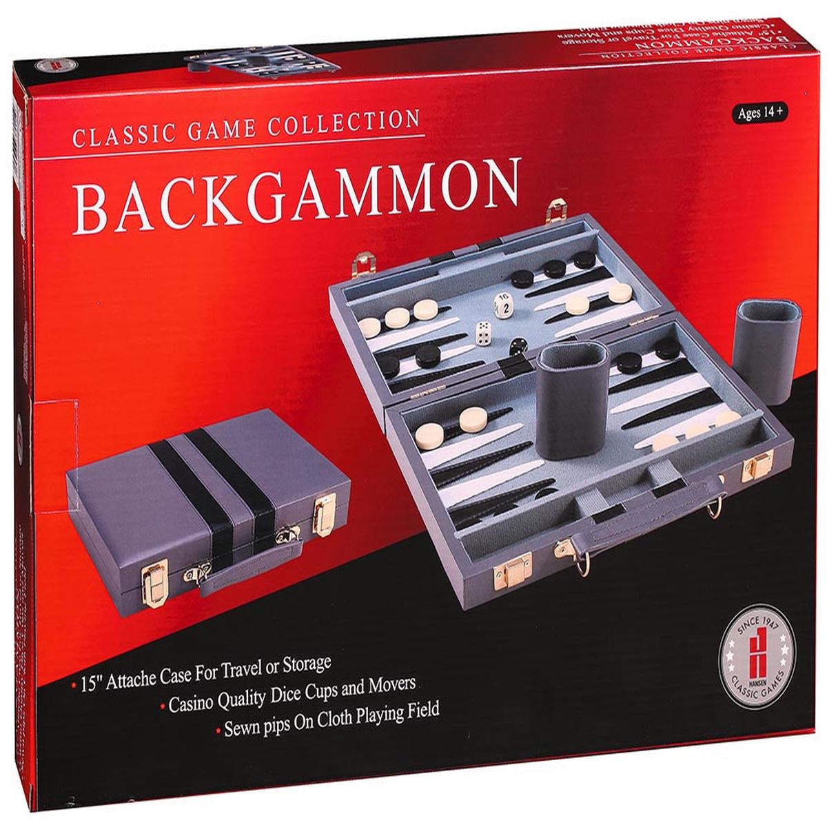 Backgammon 18 Vinyl Stitched
