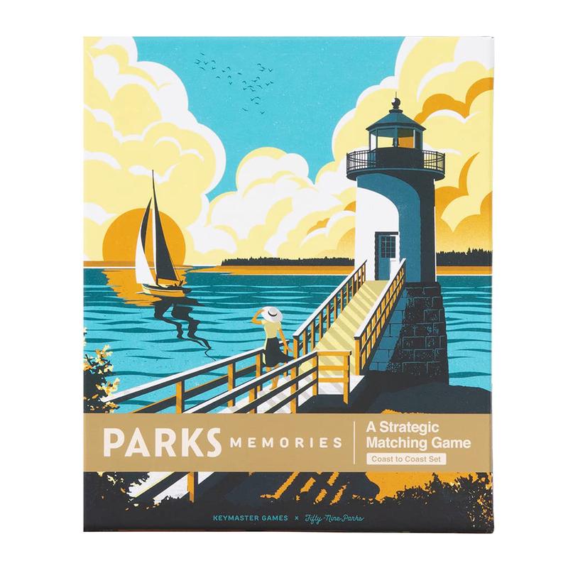 Keymaster Games Parks Memories Coast To Coast A Strategic Matching Game That Feels Classic For Families