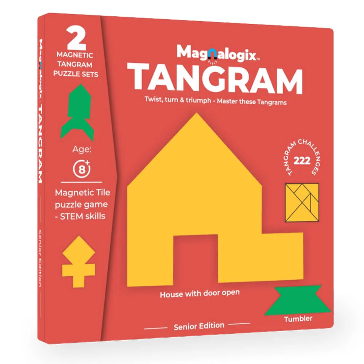 Toykraftt Magnalogix Tangram