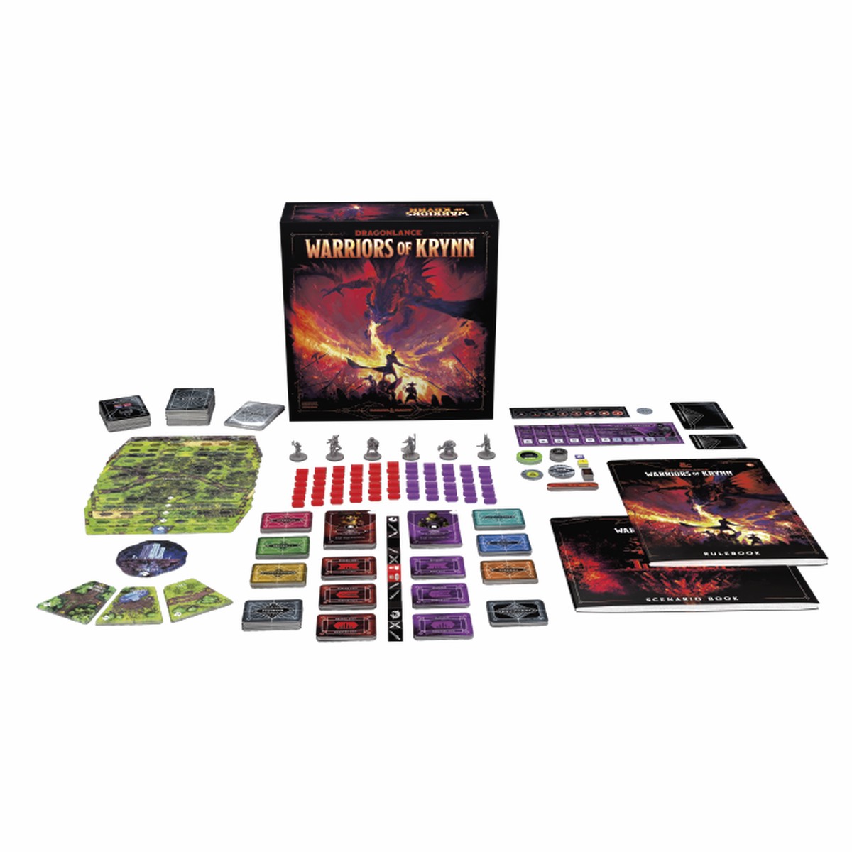 Dragonlance Warriors of Krynn – Dungeons Dragons Board Game