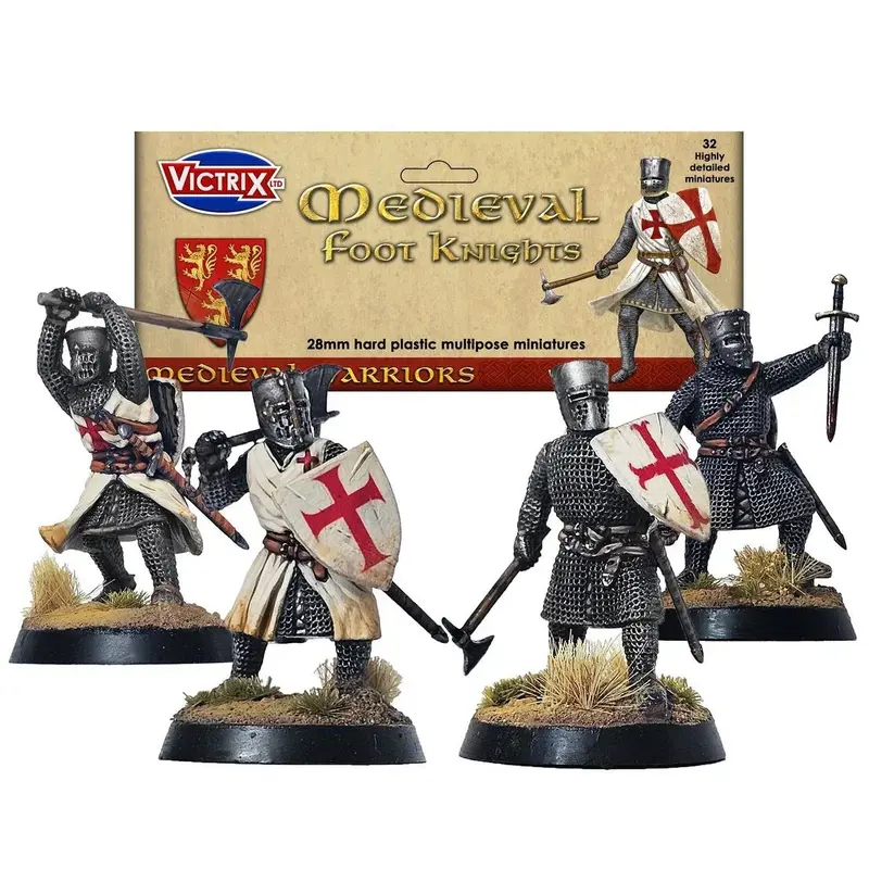 Victrix Miniatures – Medieval Foot Knights