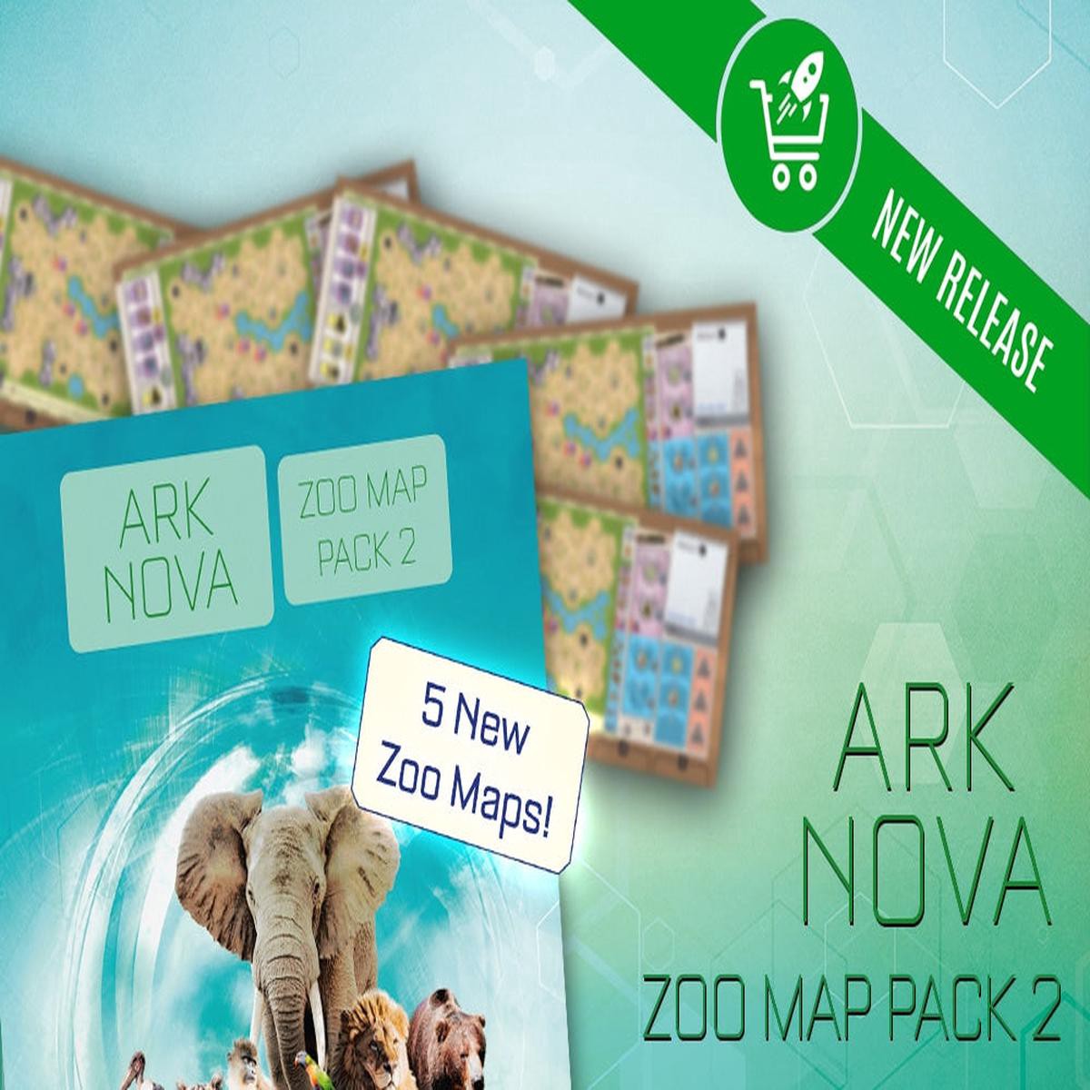 Ark Nova Zoo Map Pack 2