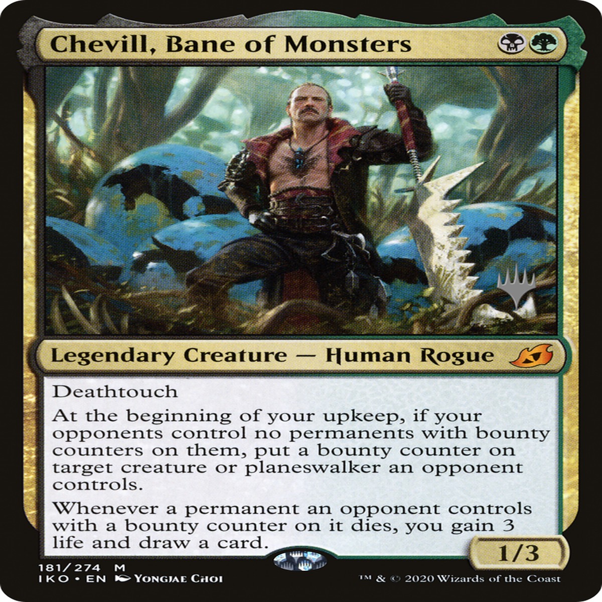Chevill Bane of Monsters (PPIKO-181P) - Ikoria Lair of Behemoths Promos