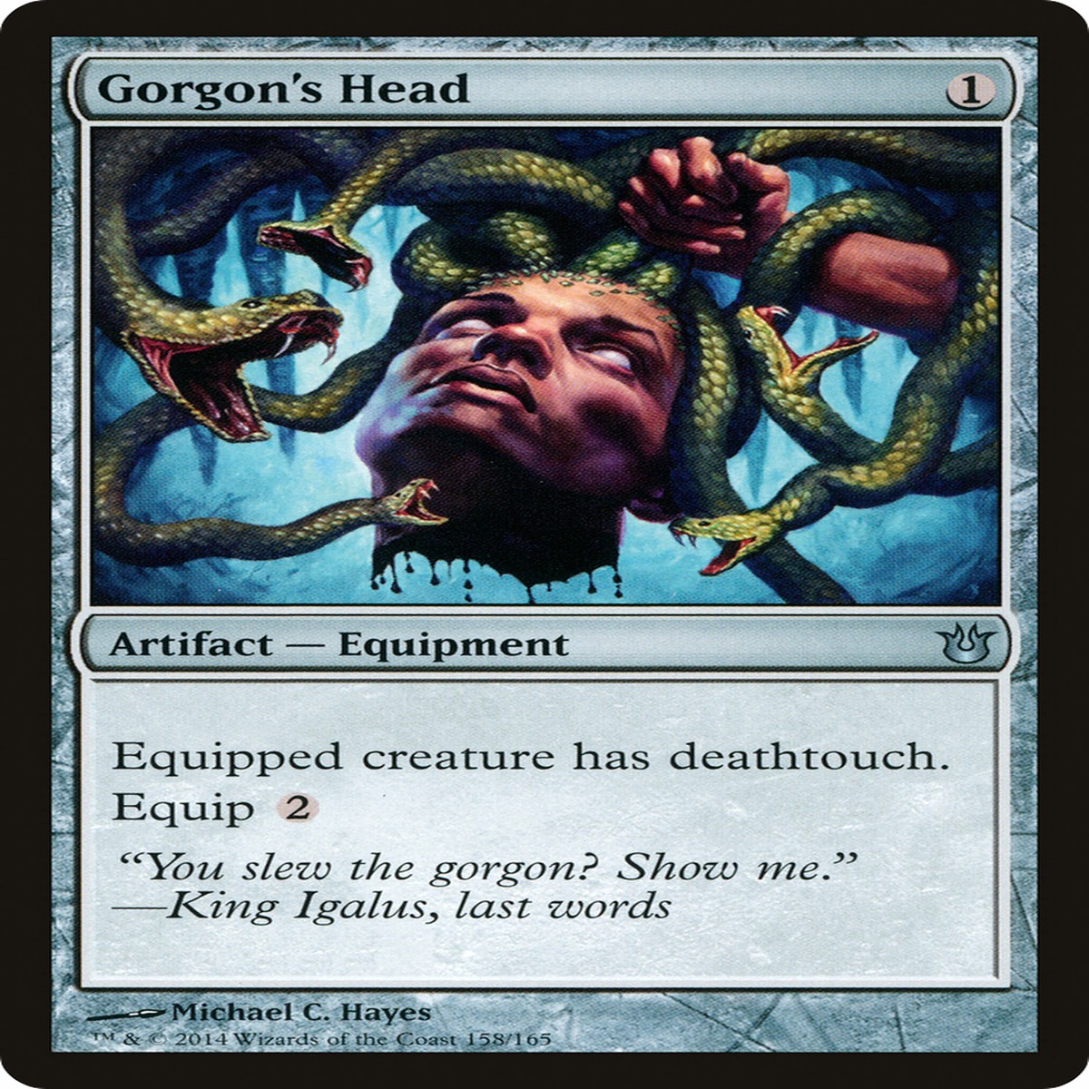 Gorgons Head (BNG-158) - Born of the Gods