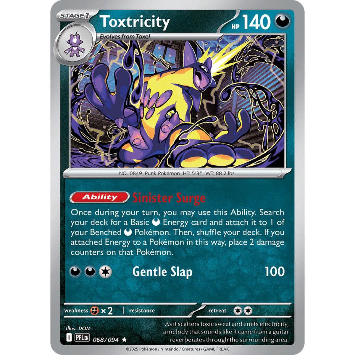 Toxitricity PFL 06894 - Reverse Holo