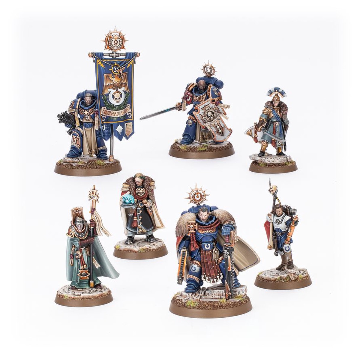 40K - Space Marines - Captain Titus & The Wardens Of Ultramar