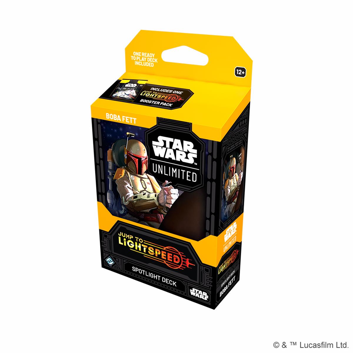 Star Wars: Unlimited – Jump to Lightspeed Spotlight Deck – Boba Fett