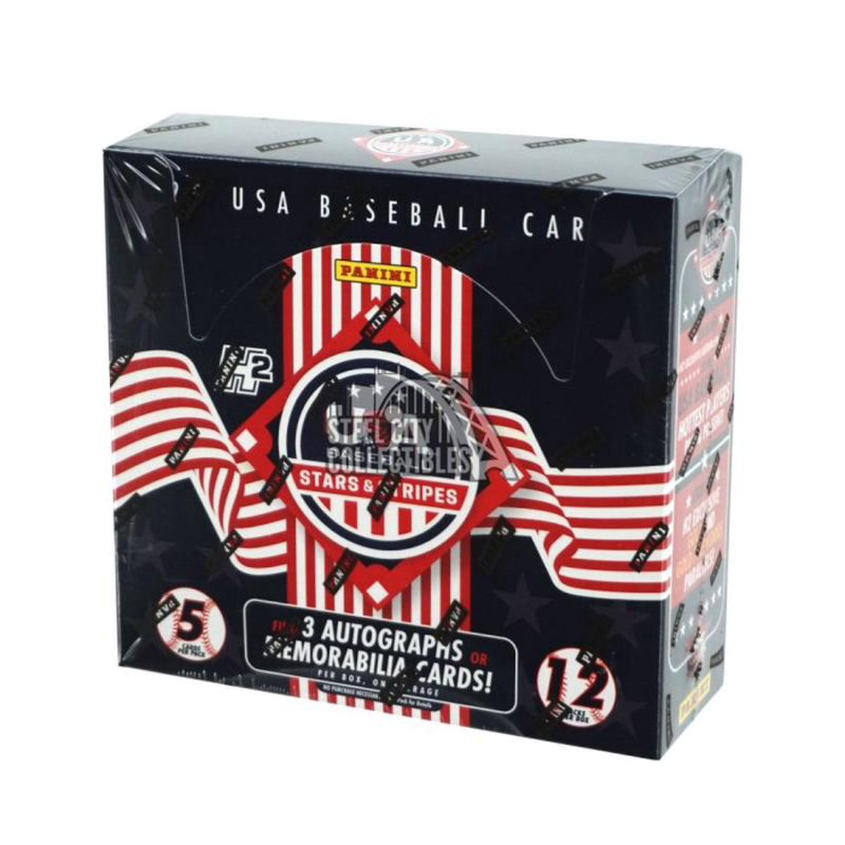 2025 Panini USA Stars 038 Stripes Baseball H2 Box