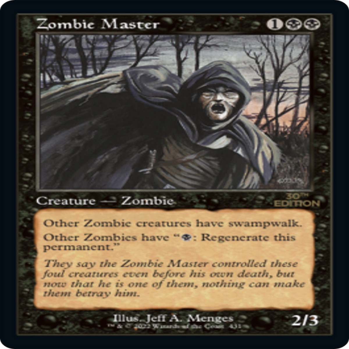 Zombie Master (30A-431) - 30th Anniversary Edition