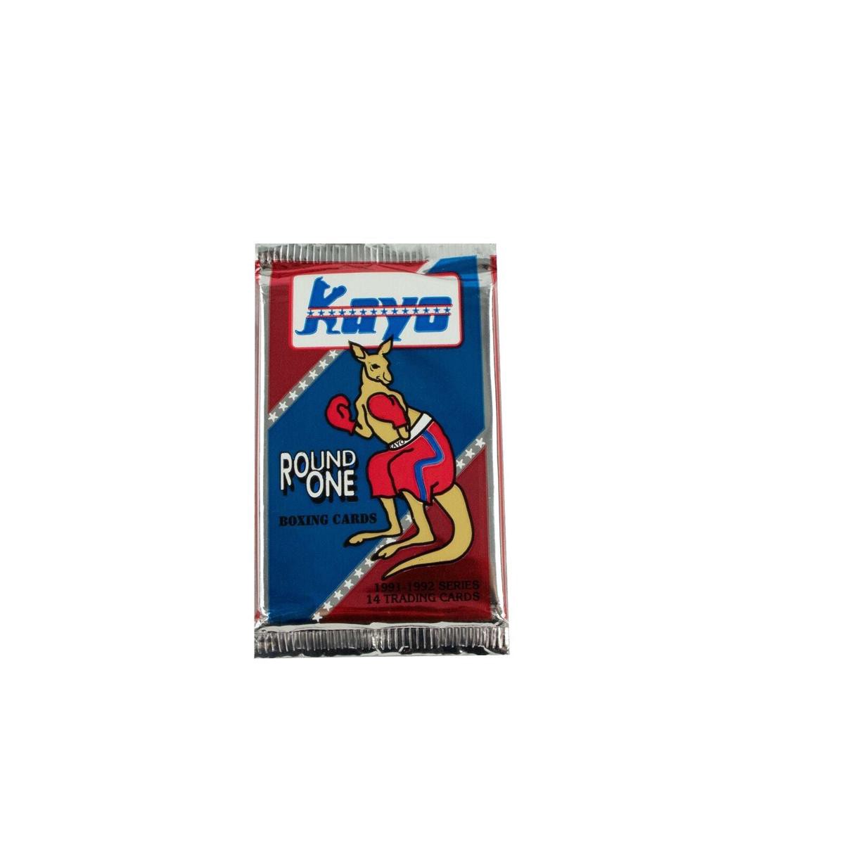 1991-92 Series Kayo Boxing Round One Premier Edition Boxing Cards Hobby Pack (14 Cards Per Pack)