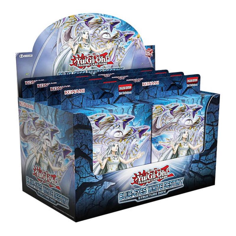 Yu-Gi-Oh! TCG Structure Deck: Blue-Eyes White Destiny Display (8) [ENG] Konami