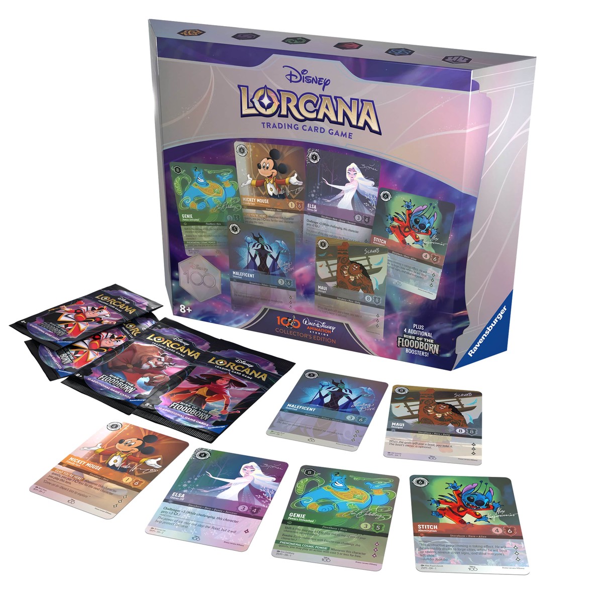 Disney Lorcana TCG Rise of the Floodborn Disney 100 Collectors Edition Gift Set