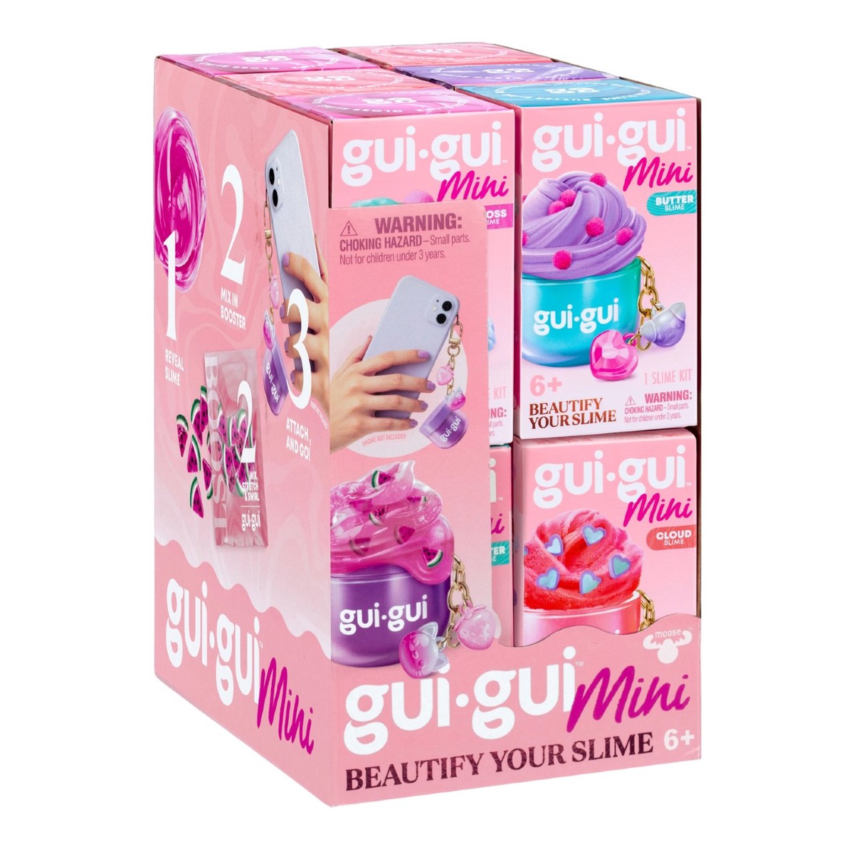 Gui Gui Minis Backpack Charm Slimes