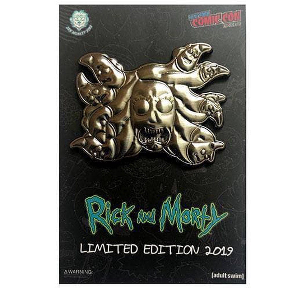 Zen Monkey LIMITED Edition Medusa Beth (NYCC 2019) - Rick and Morty Enamel Pin