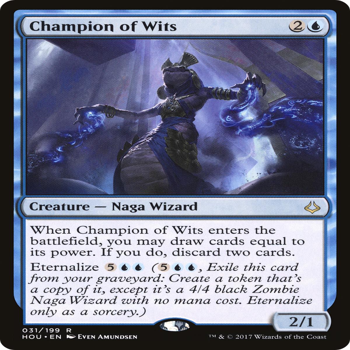 Champion Of Wits (Hou) 31 EnN NearMint