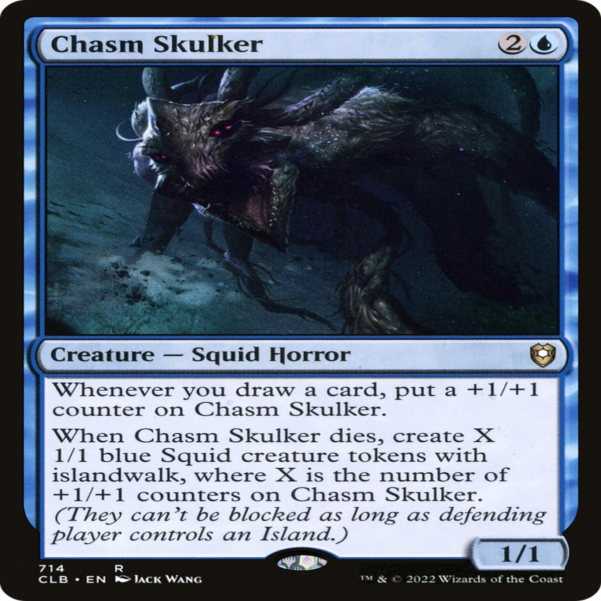 Chasm Skulker (Clb) 714 EnN SO NearMint