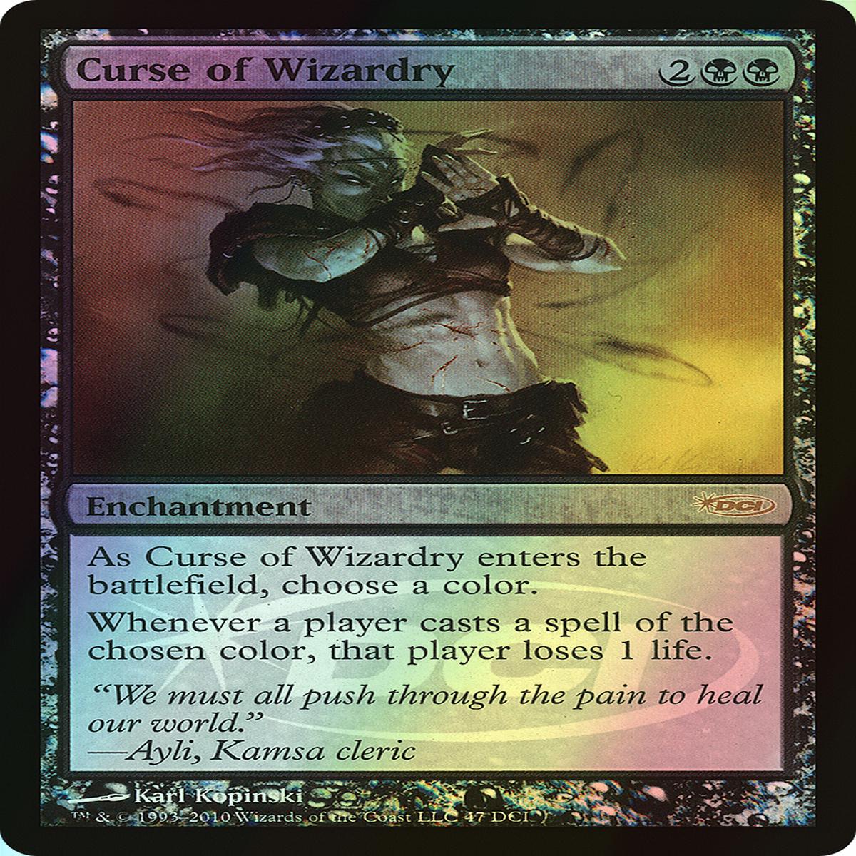 Curse Of Wizardry (Dci) 47 EnF ModeratelyPlayed