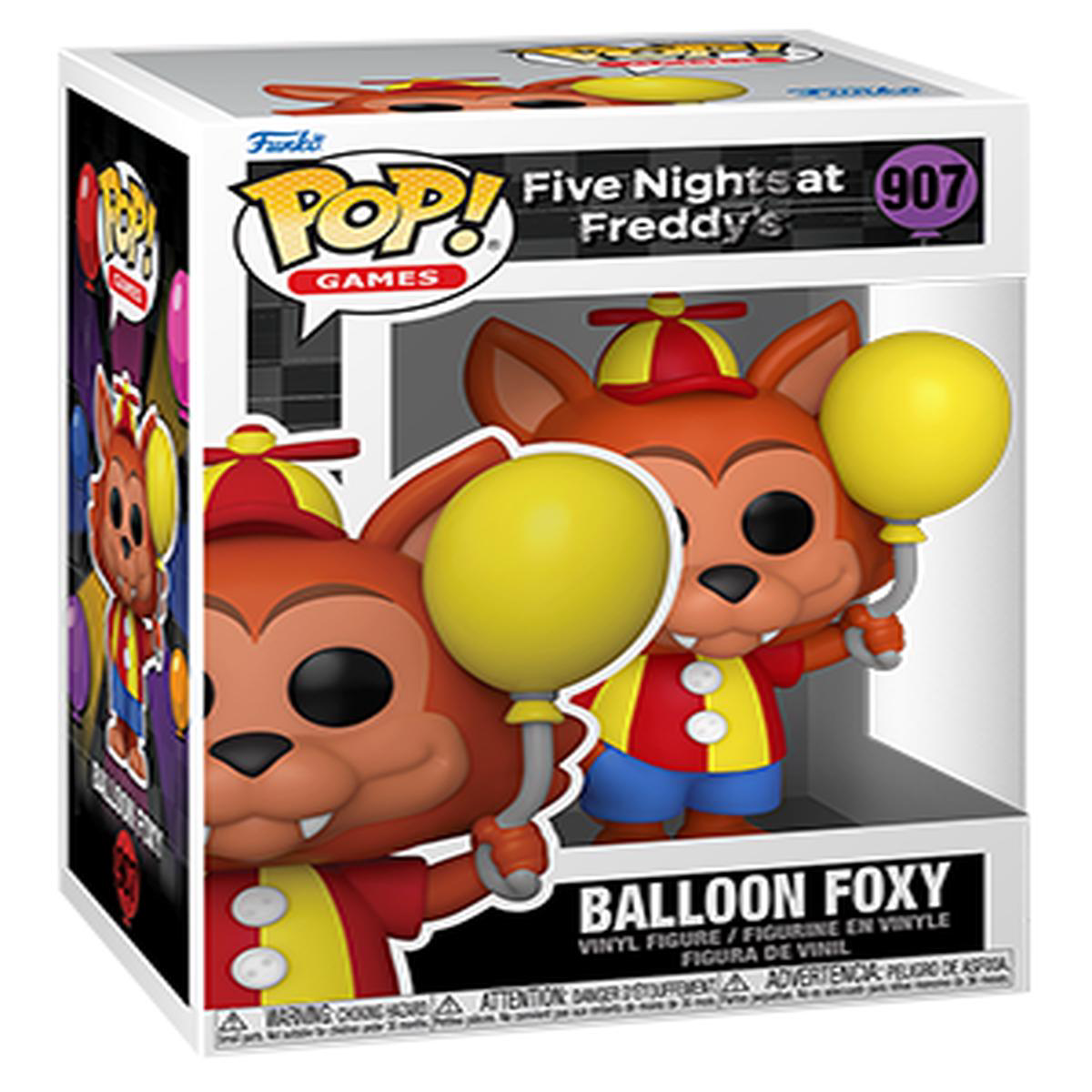 Five Nights at Freddy8217s 8211 Balloon Foxy 907 8211 Funko Pop Vinyl Figure (Video Games)
