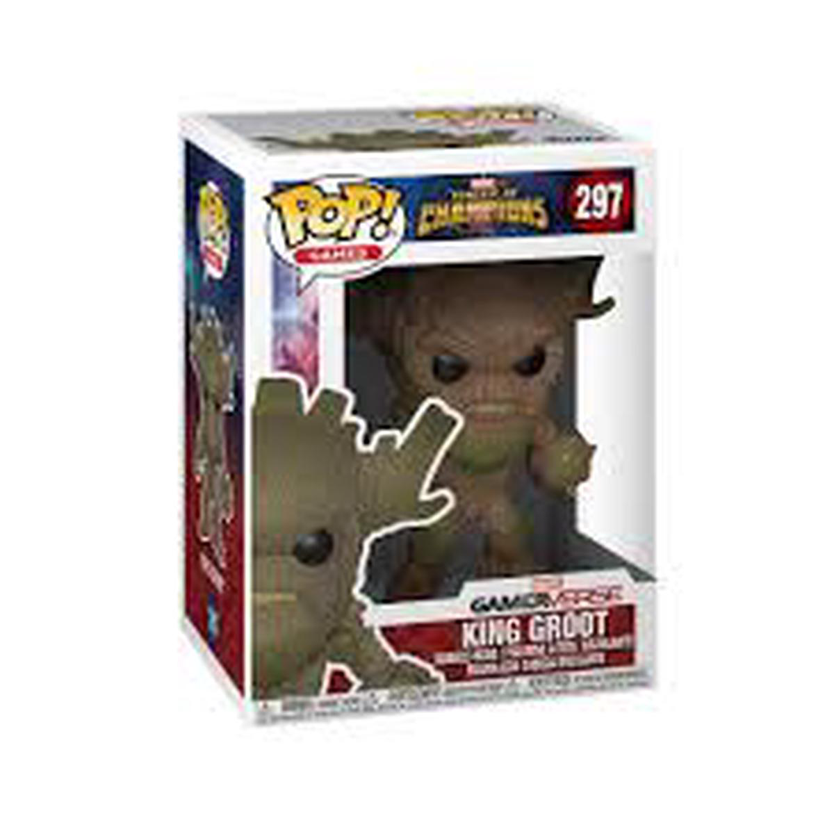 Funko Pop Marvel Contest of Champions Gameverse King Groot 297