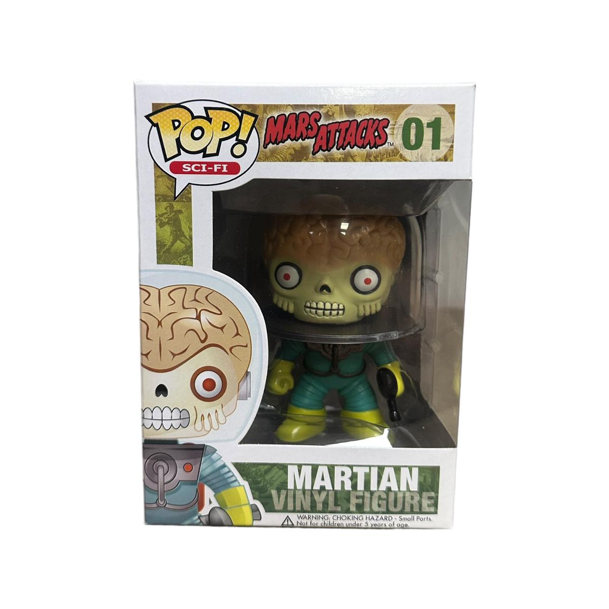 Martian 01 Funko Pop 8211 Mars Attacks 8211 2011 Pop 8211 Condition 910