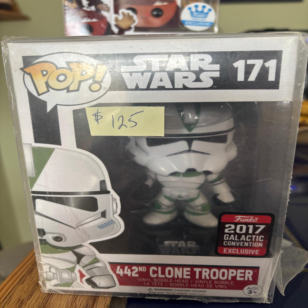 Star Wars Pop Star Wars Pop 442nd Clone Trooper 171 2017 galactic Convention Exclusive