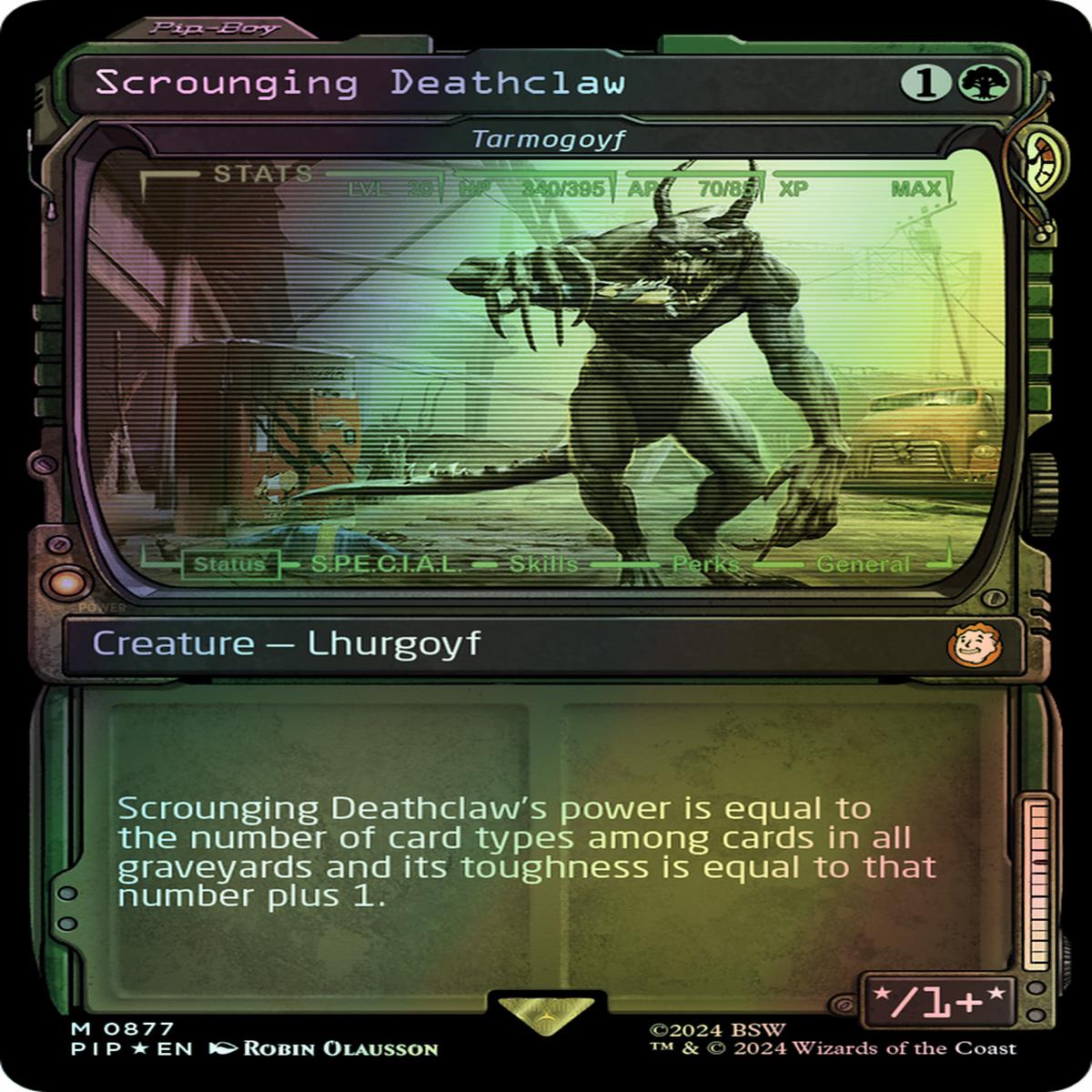 Tarmogoyf - Surge Foil (Pip) 877 EnF NearMint