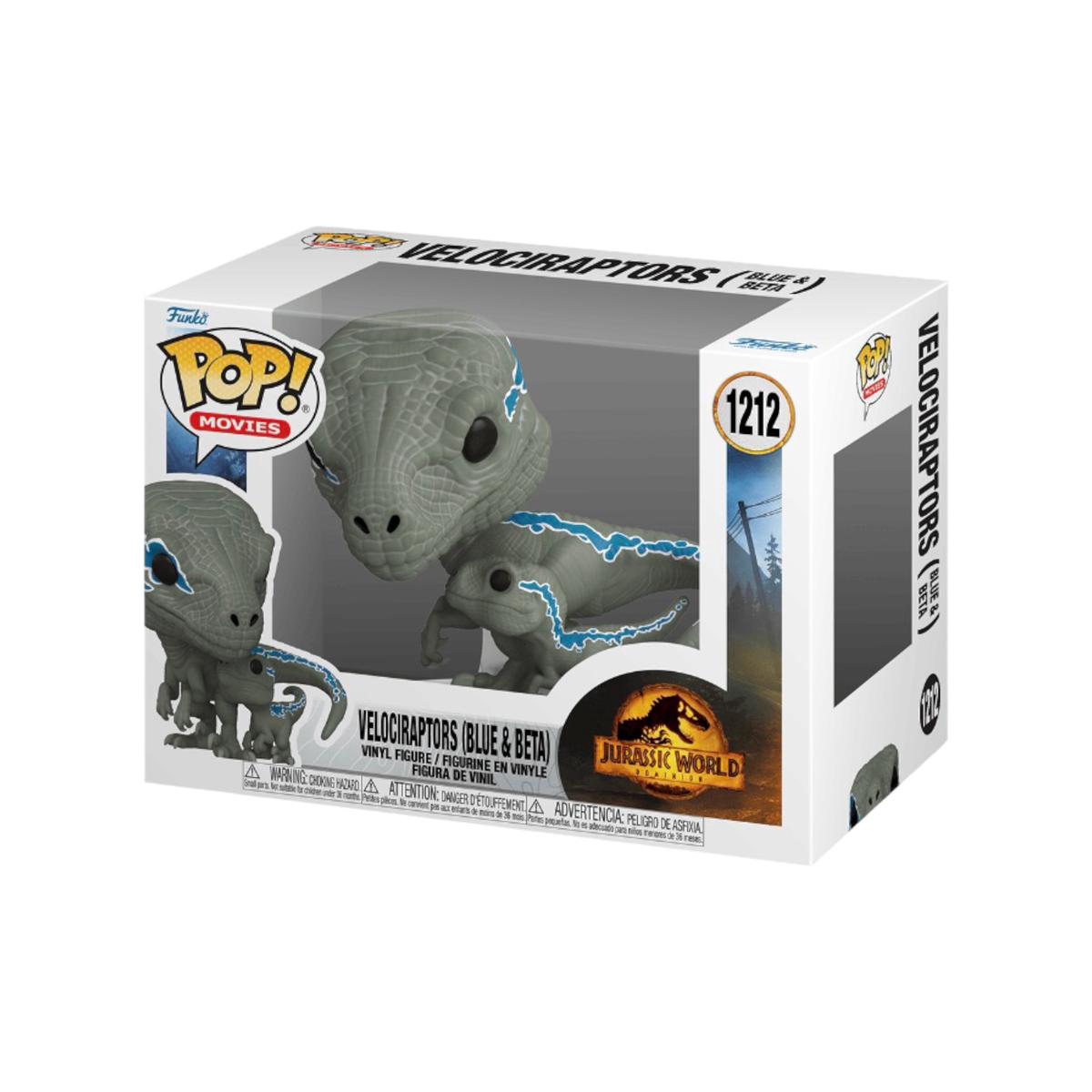 Velociraptors (Blue 038 Beta) 1212 Funko Pop 8211 Jurassic World Dominion