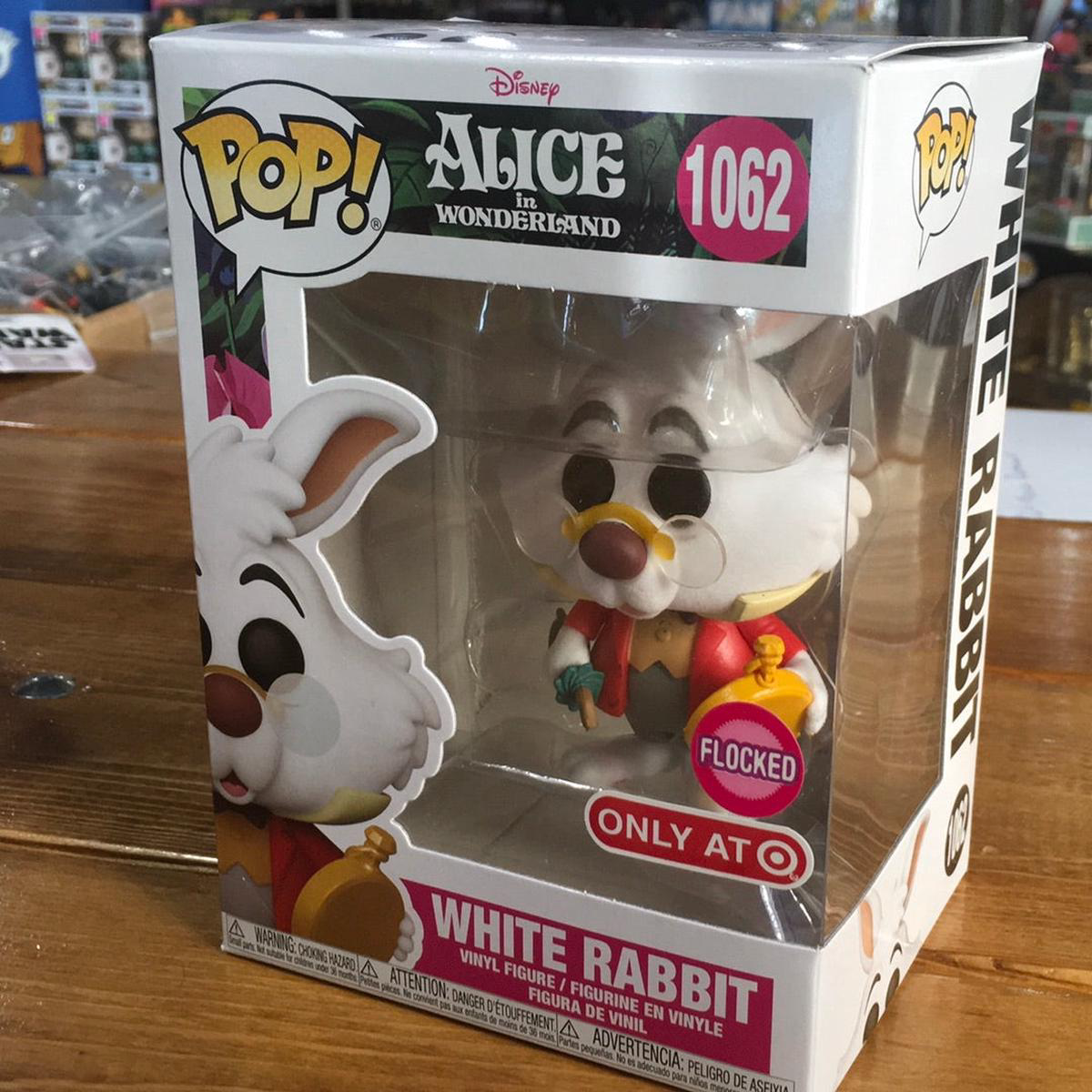 Alice in wonderland White Rabbit 1062 exclusive Funko Pop Vinyl figure