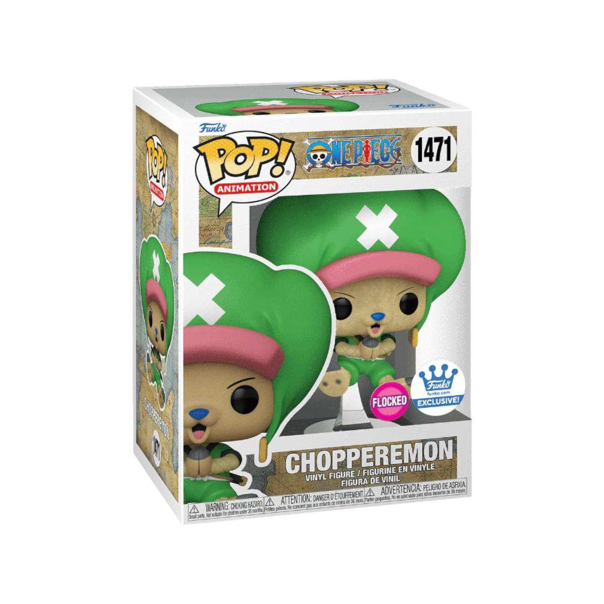 Chopperemon 1471 (Flocked) Funko Pop 8211 One Piece 8211 Funko Shop Exclusive