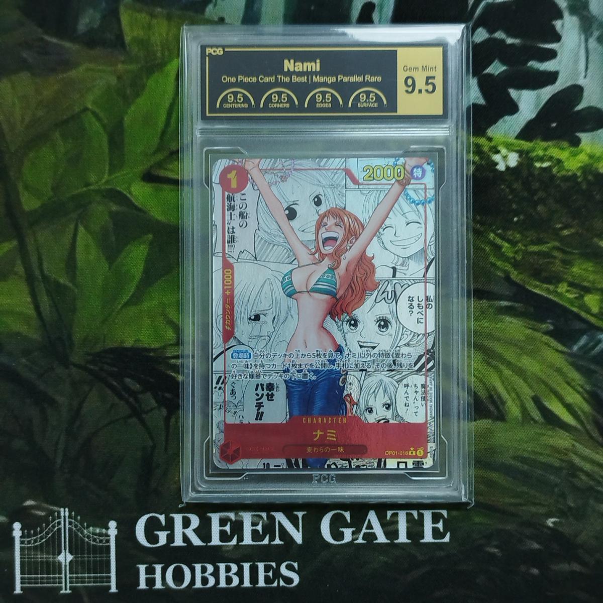 Nami (Op01-016) (Manga) - Premium Booster -The Best- Japanese - Pcg 95 Gem Mint