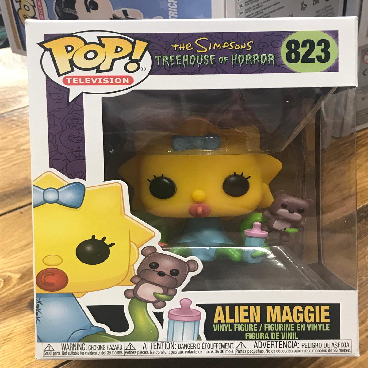 Simpson Alien Maggie Treehouse of terror Pop Vinyl figure new