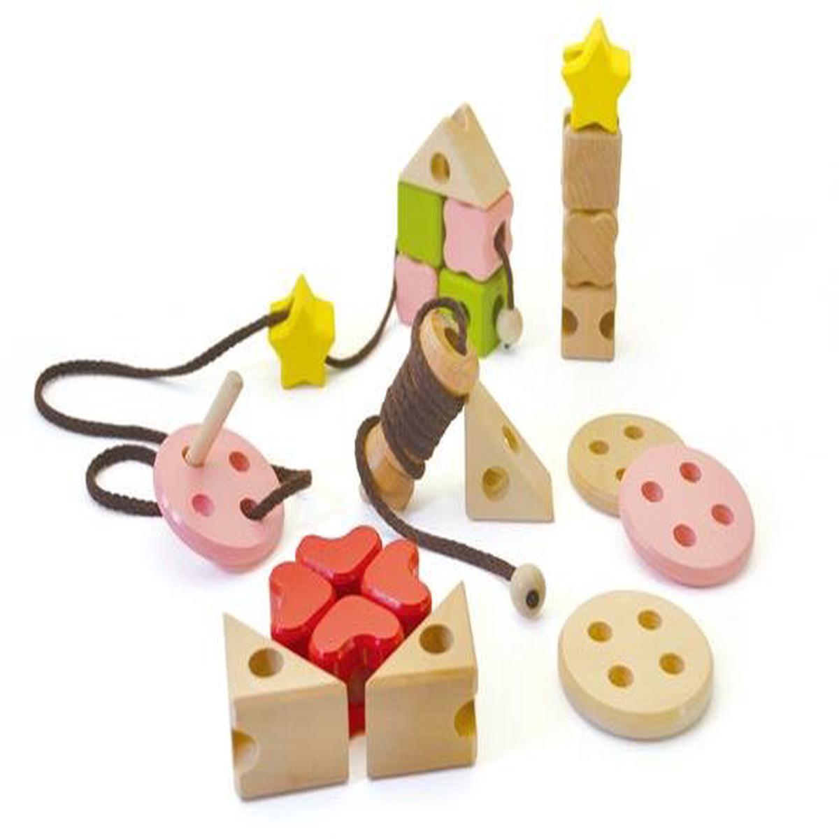 Wooden Threading Blocks