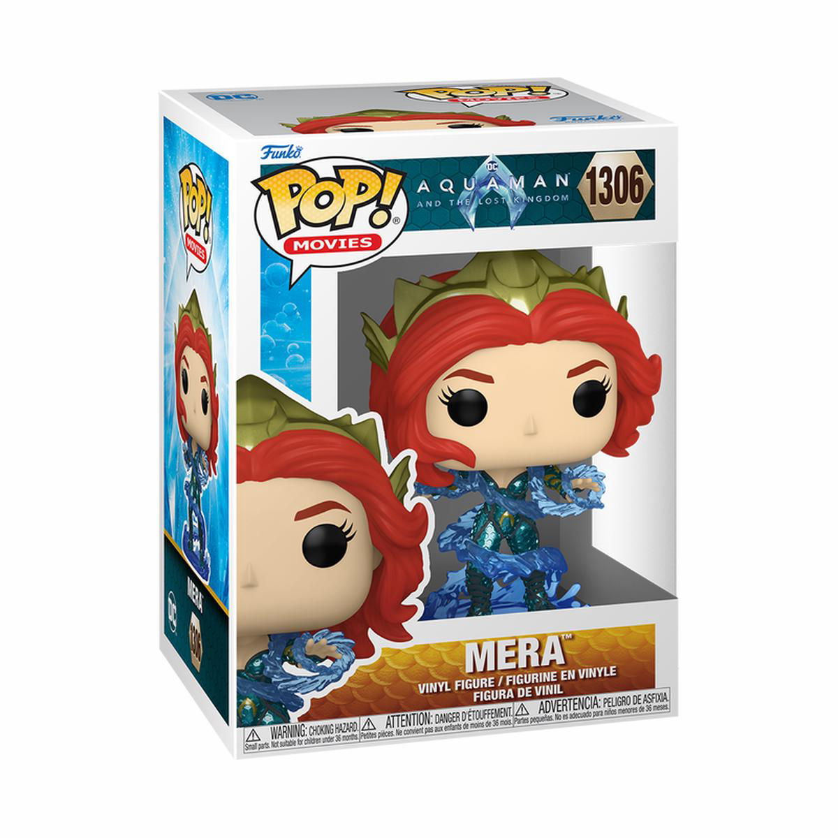 DC Comics Aquaman TLK 8211 Mera 1306 8211 Funko Pop Vinyl Figure