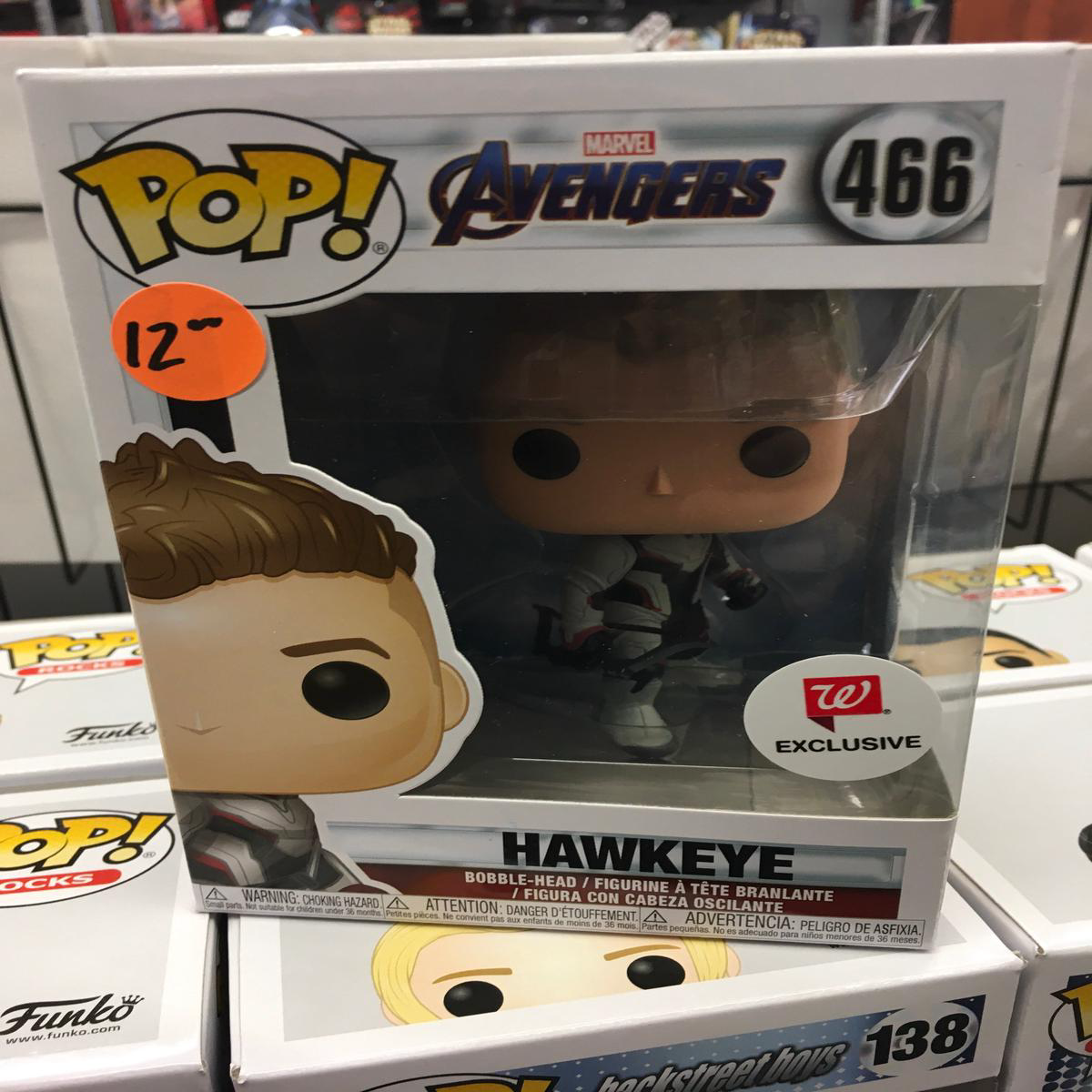 Avengers Endgame Hawkeye Exclusive Funko Pop Vinyl figure marvel
