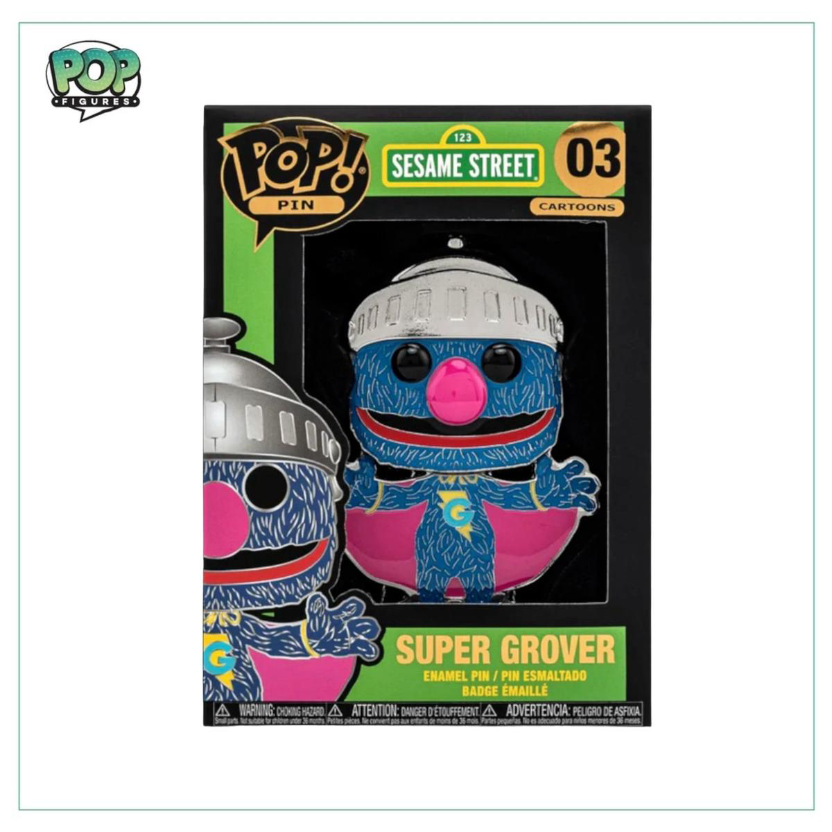 Super Groover 03 Funko Enamel Pop Pin 8211 Sesame Street
